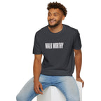 Walk Worthy T-Shirt — Inspirational Minimalist Faith Tee