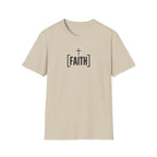 Faith Minimalist T-Shirt — Cross Graphic Christian Tee