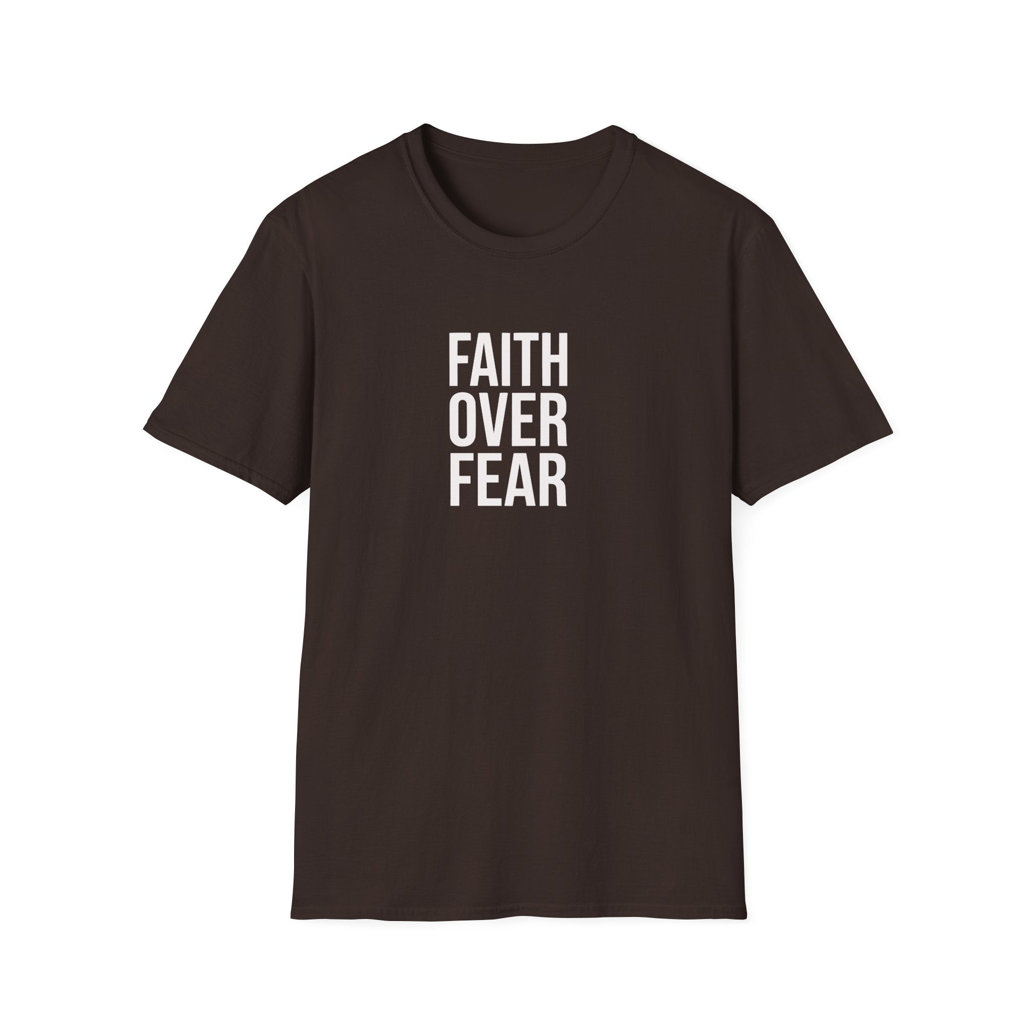 Faith Over Fear T-Shirt — Inspirational Christian Graphic Tee