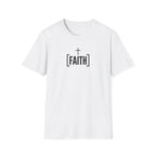 Faith Minimalist T-Shirt — Cross Graphic Christian Tee