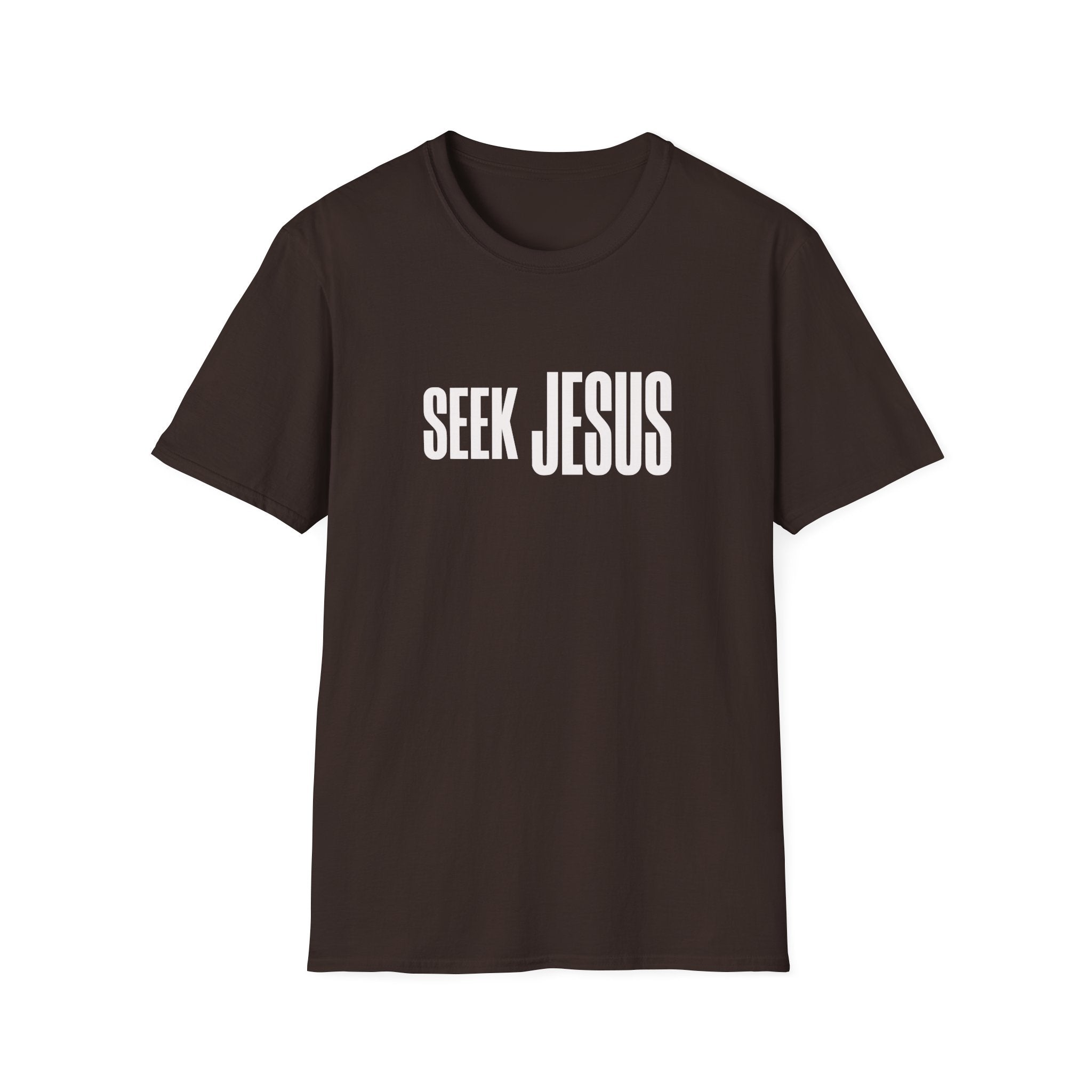 Seek Jesus T-Shirt — Minimal Christian Faith Tee