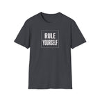 Rule Yourself T-Shirt — Minimal Motivational Tee