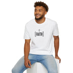 Faith Minimalist T-Shirt — Cross Graphic Christian Tee