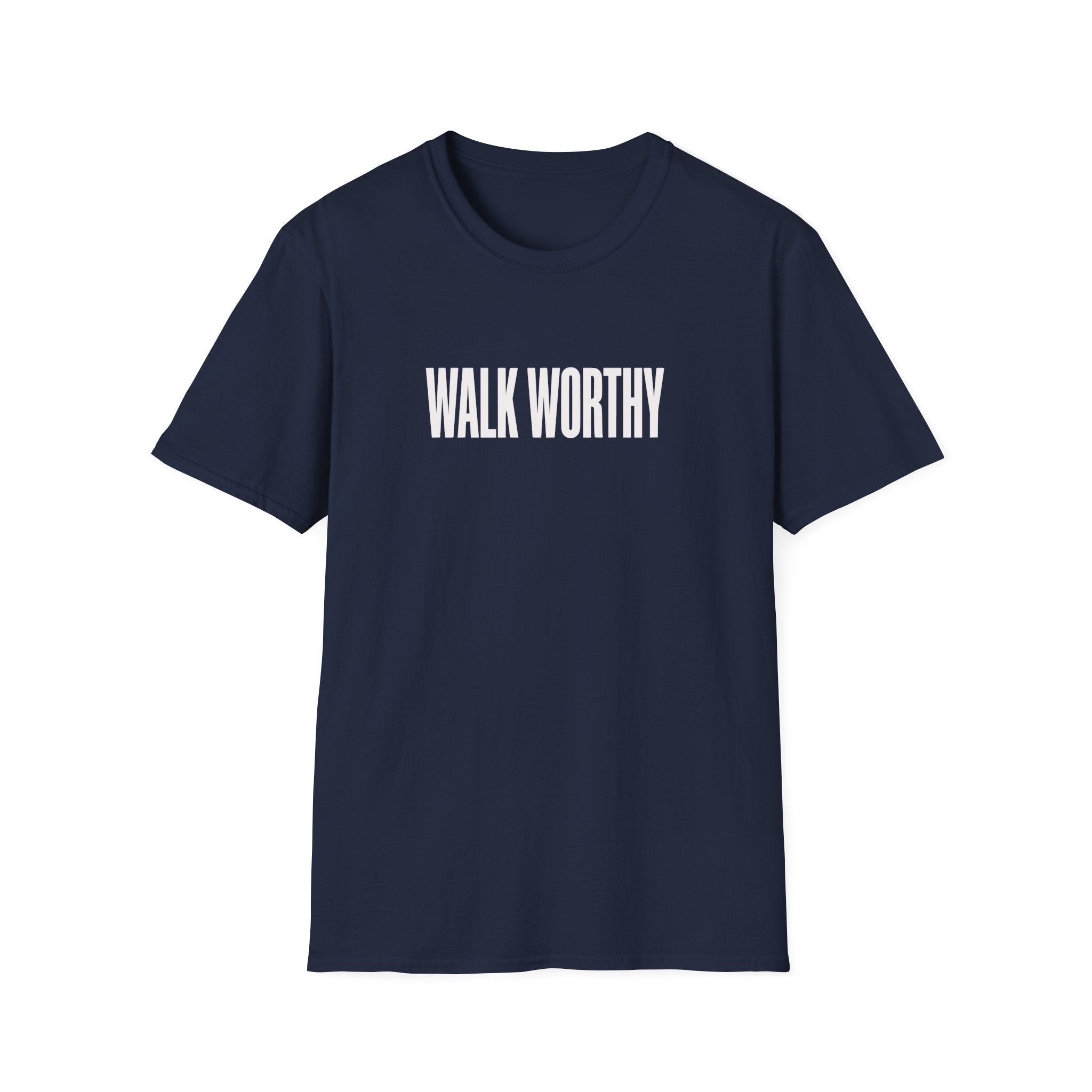 Walk Worthy T-Shirt — Inspirational Minimalist Faith Tee