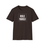 Rule Yourself T-Shirt — Minimal Motivational Tee