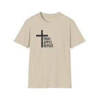 Prayer Cross T-Shirt — "Pray. Apply. Repeat." Christian Faith Tee
