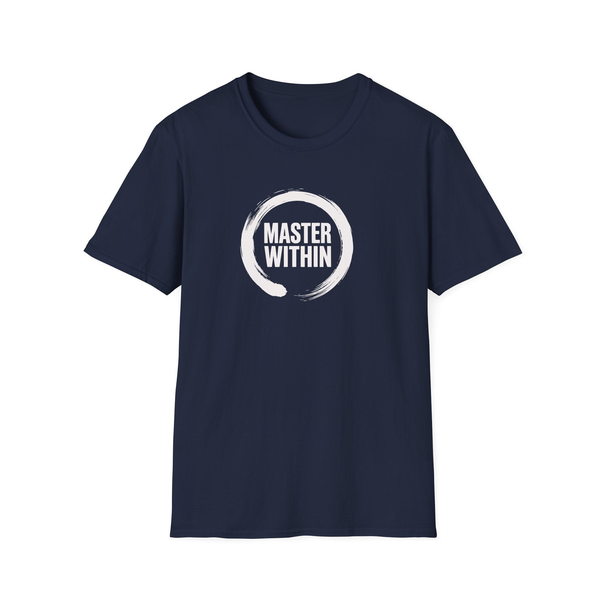Master Within T-Shirt — Minimal Zen Circle Meditation Tee