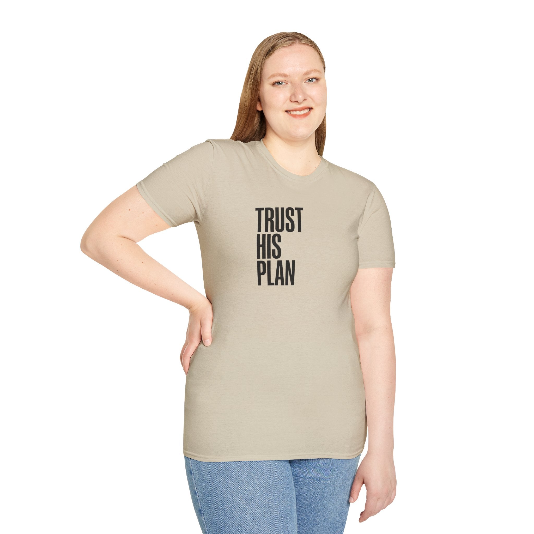 Trust His Plan T-Shirt — Christian Inspirational Faith Tee