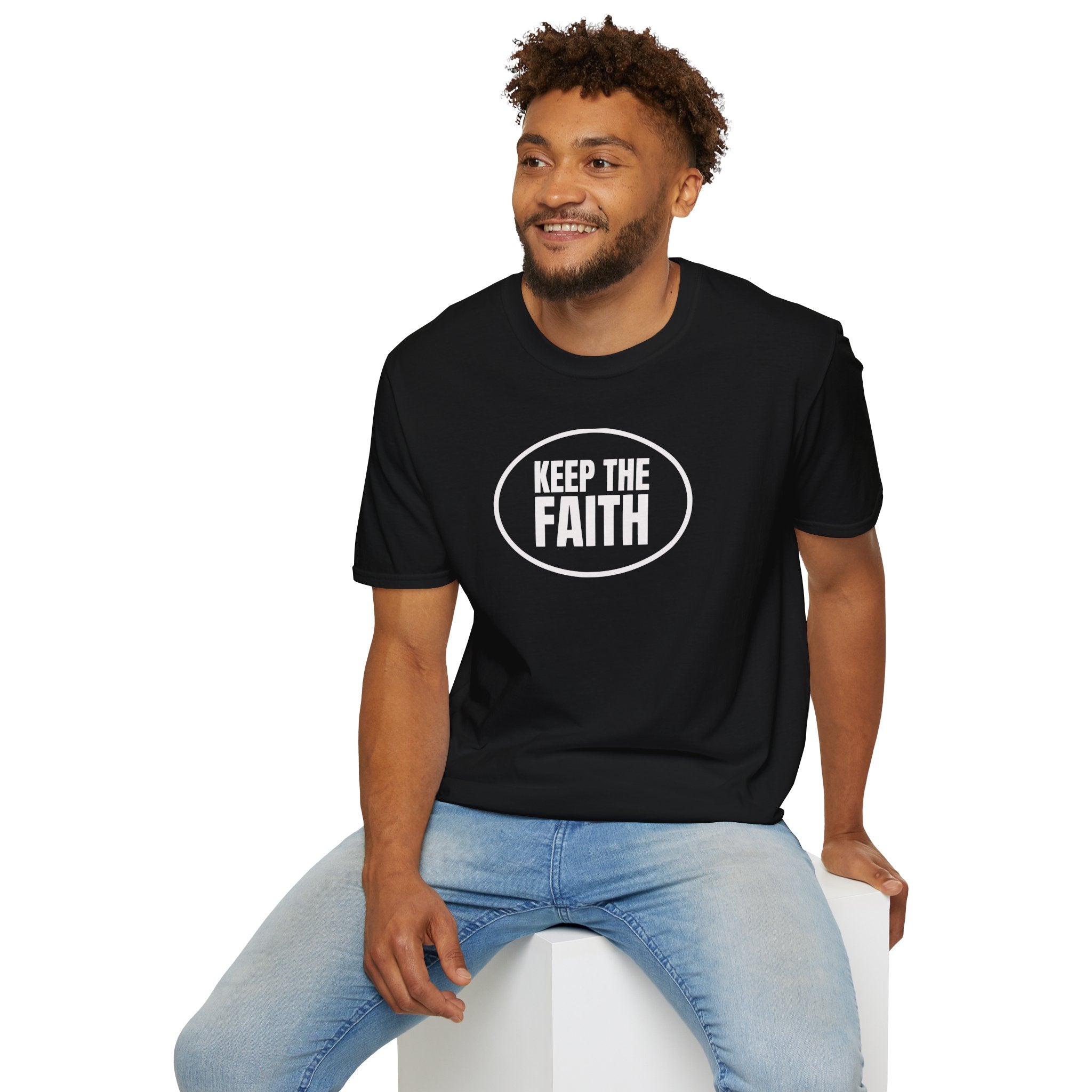 Keep The Faith T-Shirt - Inspirational Christian Graphic Tee