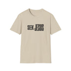 Seek Jesus T-Shirt — Minimal Christian Faith Tee