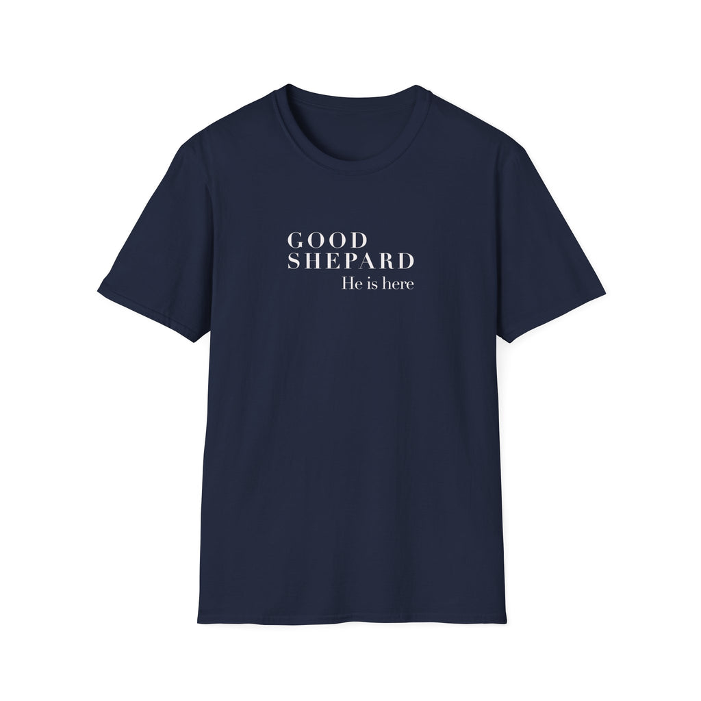 Good Shepard He’s Our Savior T-Shirt — Minimal Christian Faith Tee