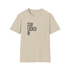 Stay Locked In T‑Shirt — Minimal Motivational Tee
