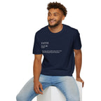 Faith Definition T-Shirt — Minimalist Inspirational Christian Tee