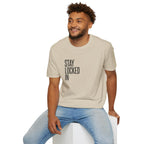 Stay Locked In T‑Shirt — Minimal Motivational Tee