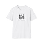 Rule Yourself T-Shirt — Minimal Motivational Tee