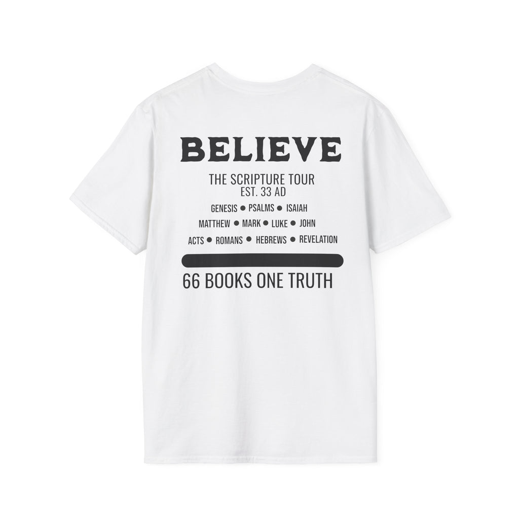 Believe – The Scripture Tour (Back)