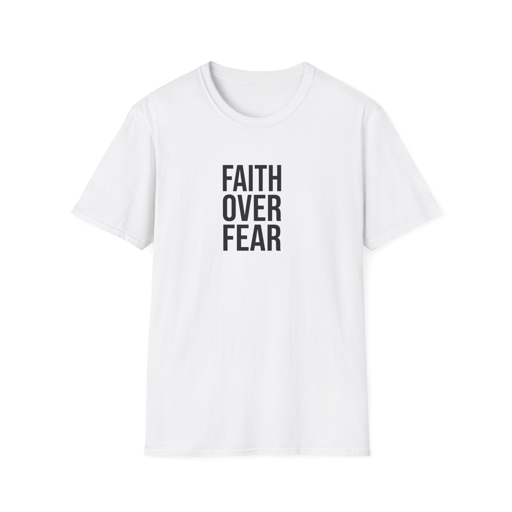 Faith Over Fear T-Shirt — Inspirational Christian Graphic Tee