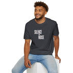 Silence The Noise T-Shirt — Minimalist Motivational Graphic Tee