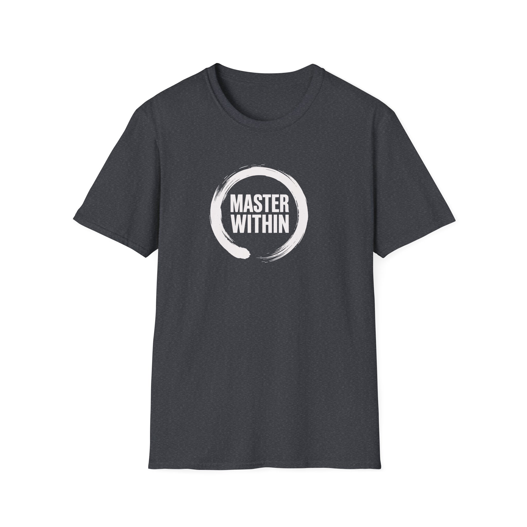Master Within T-Shirt — Minimal Zen Circle Meditation Tee