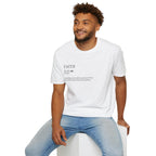 Faith Definition T-Shirt — Minimalist Inspirational Christian Tee