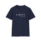 Limits Don’t Exist Tee — Minimal Motivational Graphic T-Shirt