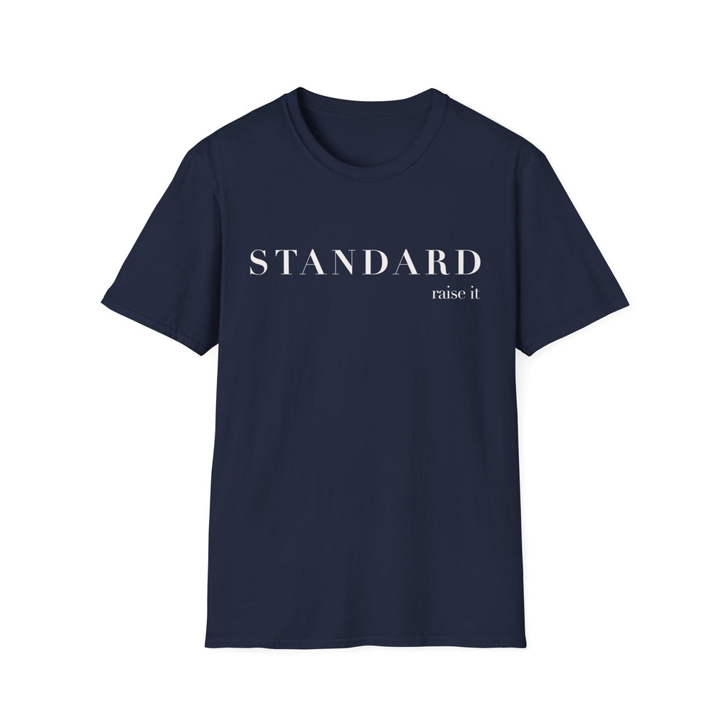 T-Shirt — STANDARD minimalist typography graphic tee