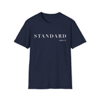 T-Shirt — STANDARD minimalist typography graphic tee