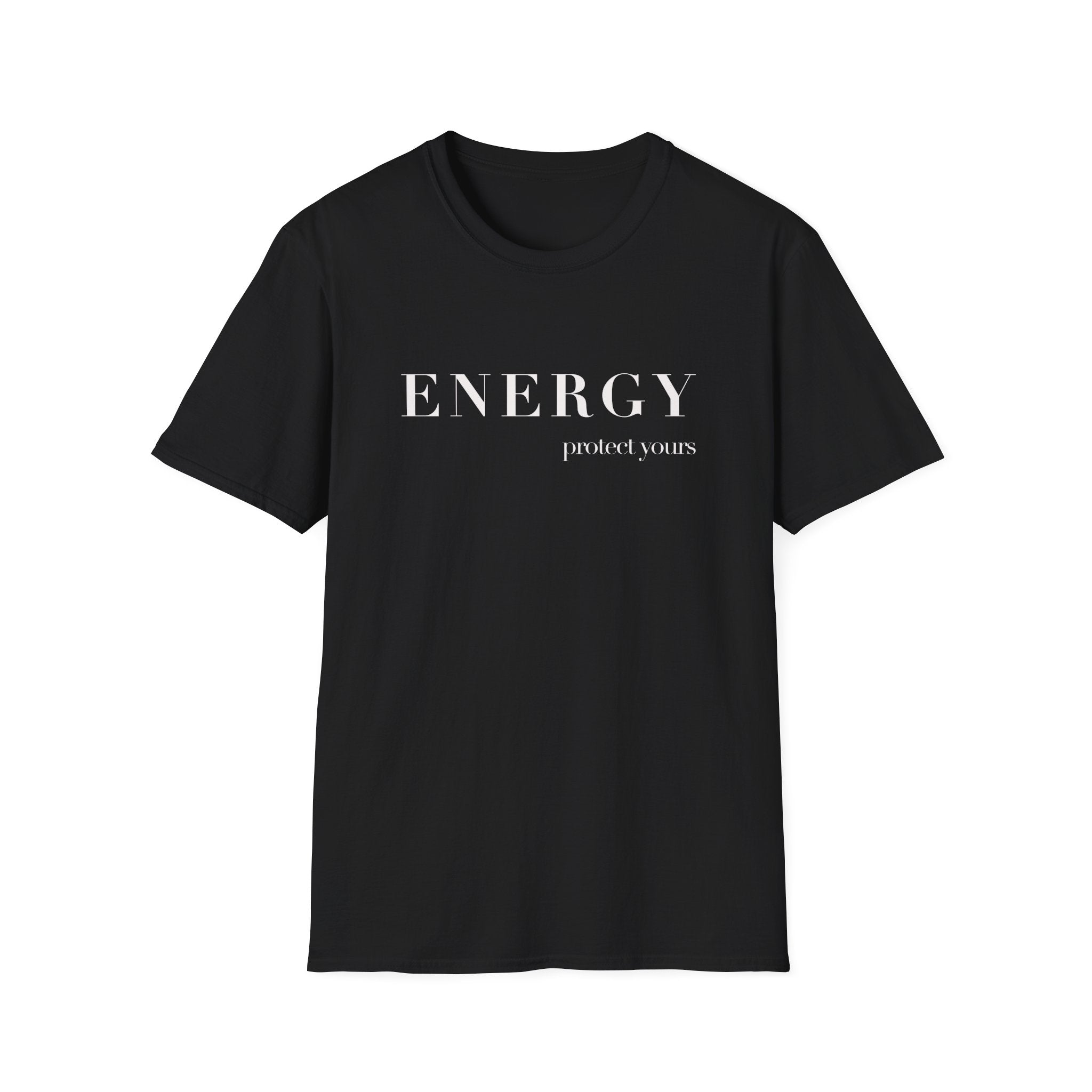 T-Shirt — "ENERGY" Minimalist Motivational Tee