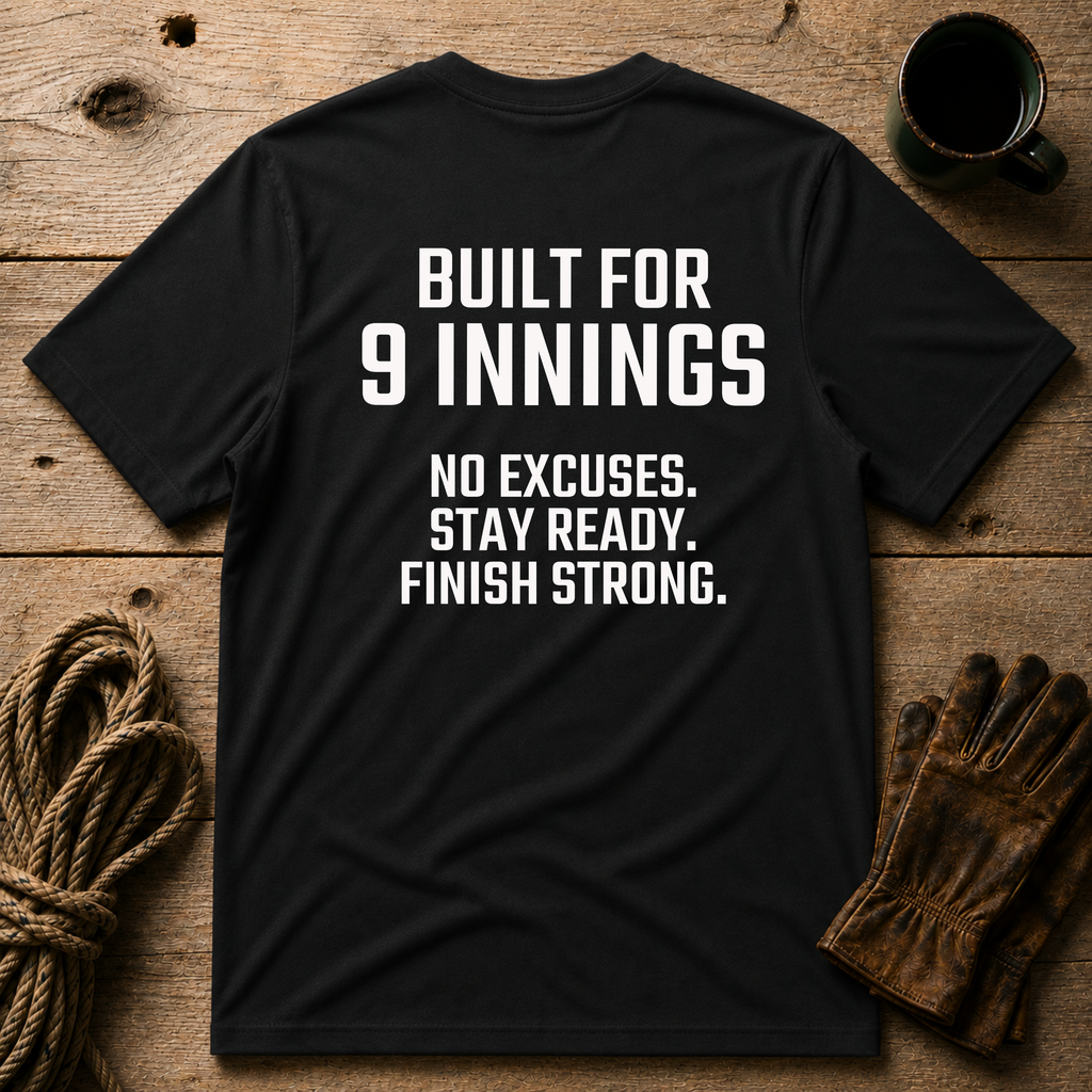 Built for 9 Innings (Back Design)