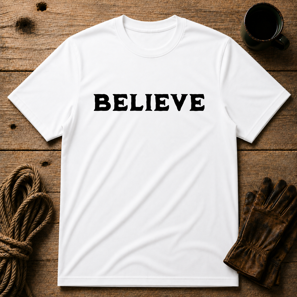 Believe – The Scripture Tour (Back Design)