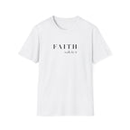 Faith "Walk By It" T-Shirt — Minimalist Inspirational Christian Tee