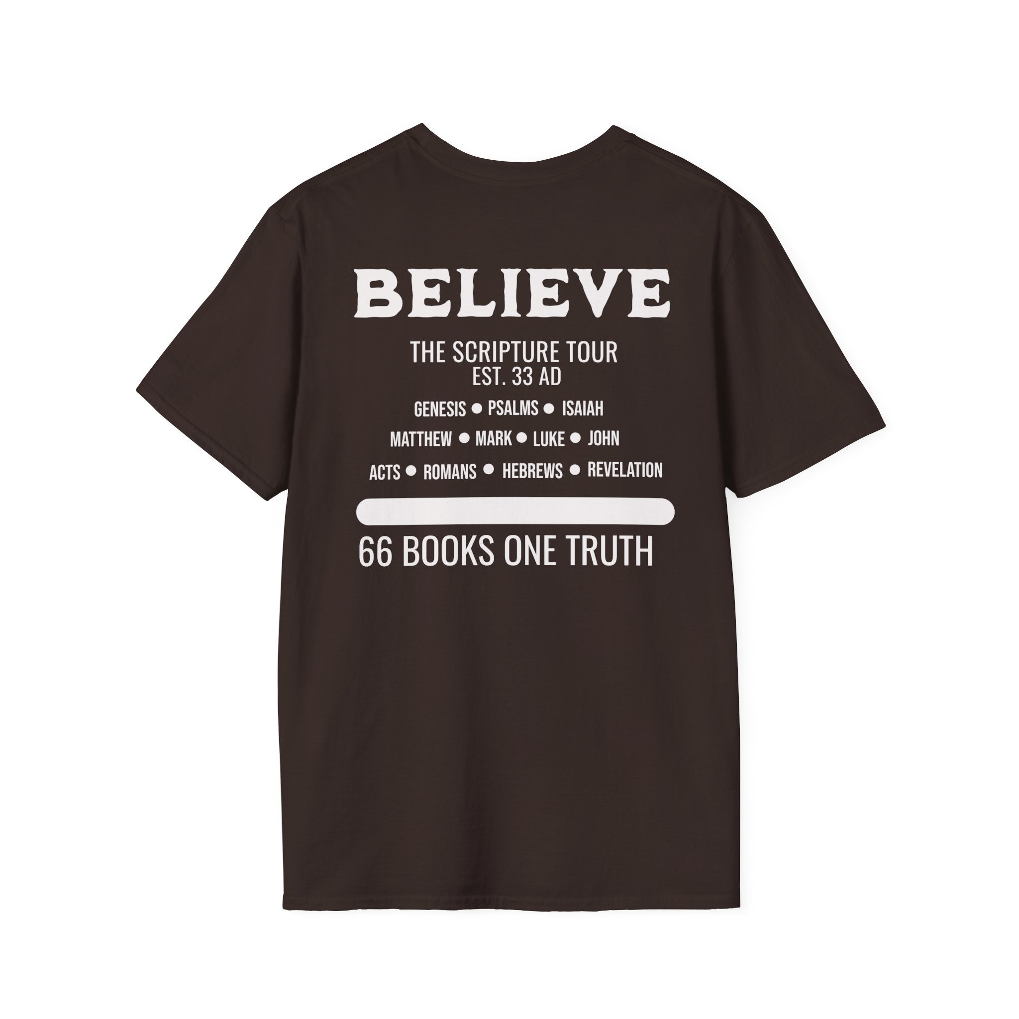 Believe – The Scripture Tour (Back)
