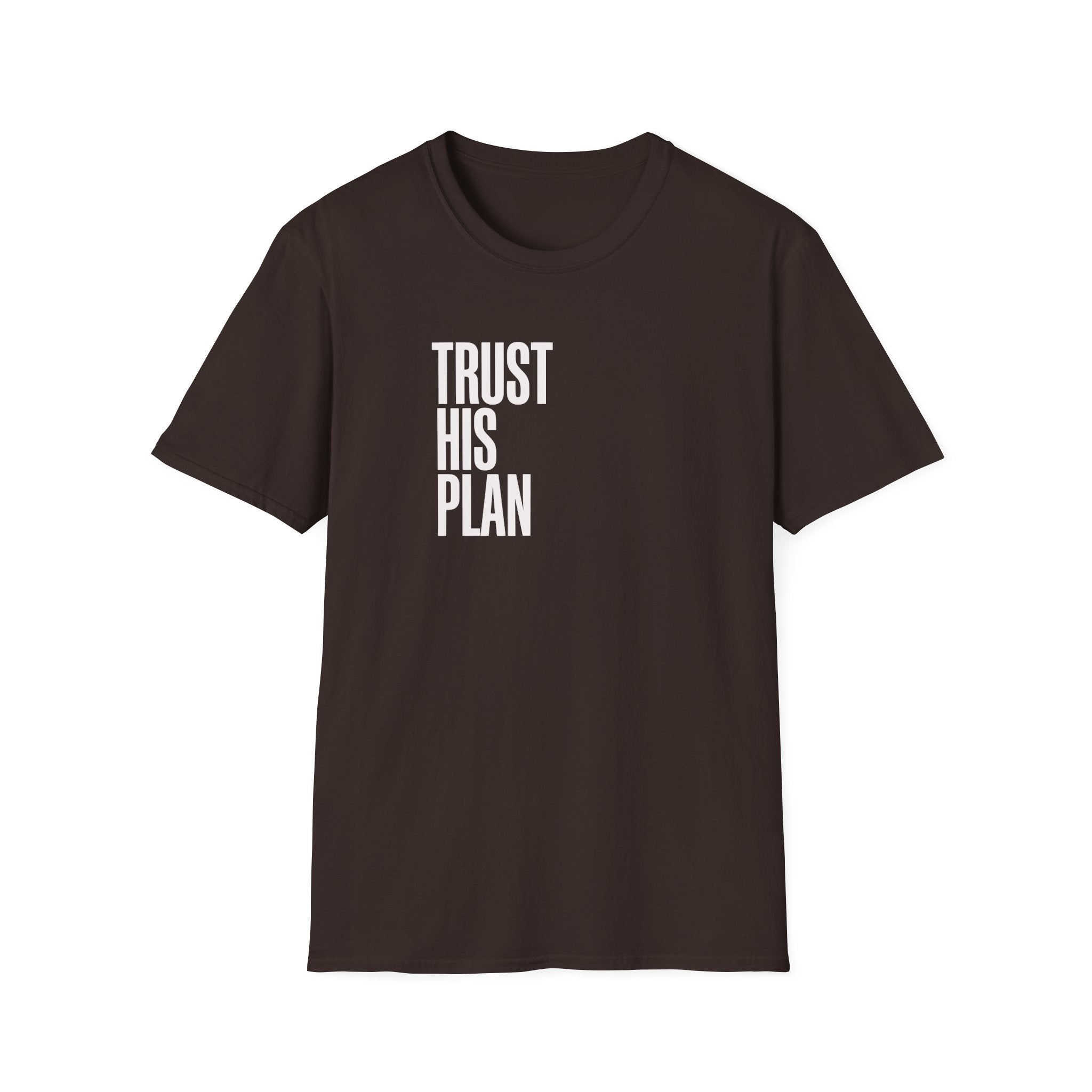Trust His Plan T-Shirt — Christian Inspirational Faith Tee
