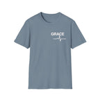 Grace Heartbeat T-Shirt — Inspirational Faith Graphic Tee