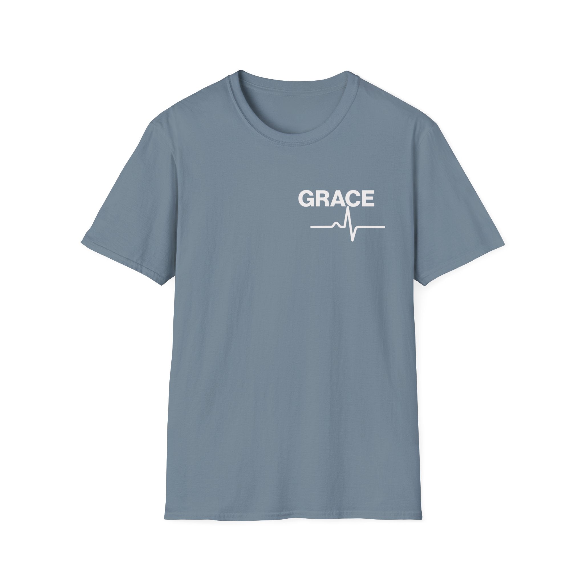 Grace Heartbeat T-Shirt — Inspirational Faith Graphic Tee