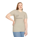 Faith Definition T-Shirt — Minimalist Inspirational Christian Tee