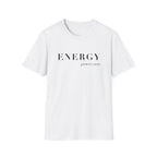 T-Shirt — "ENERGY" Minimalist Motivational Tee