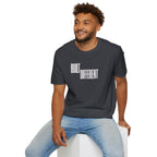 T-Shirt — "Built Different" Minimal Graphic Tee