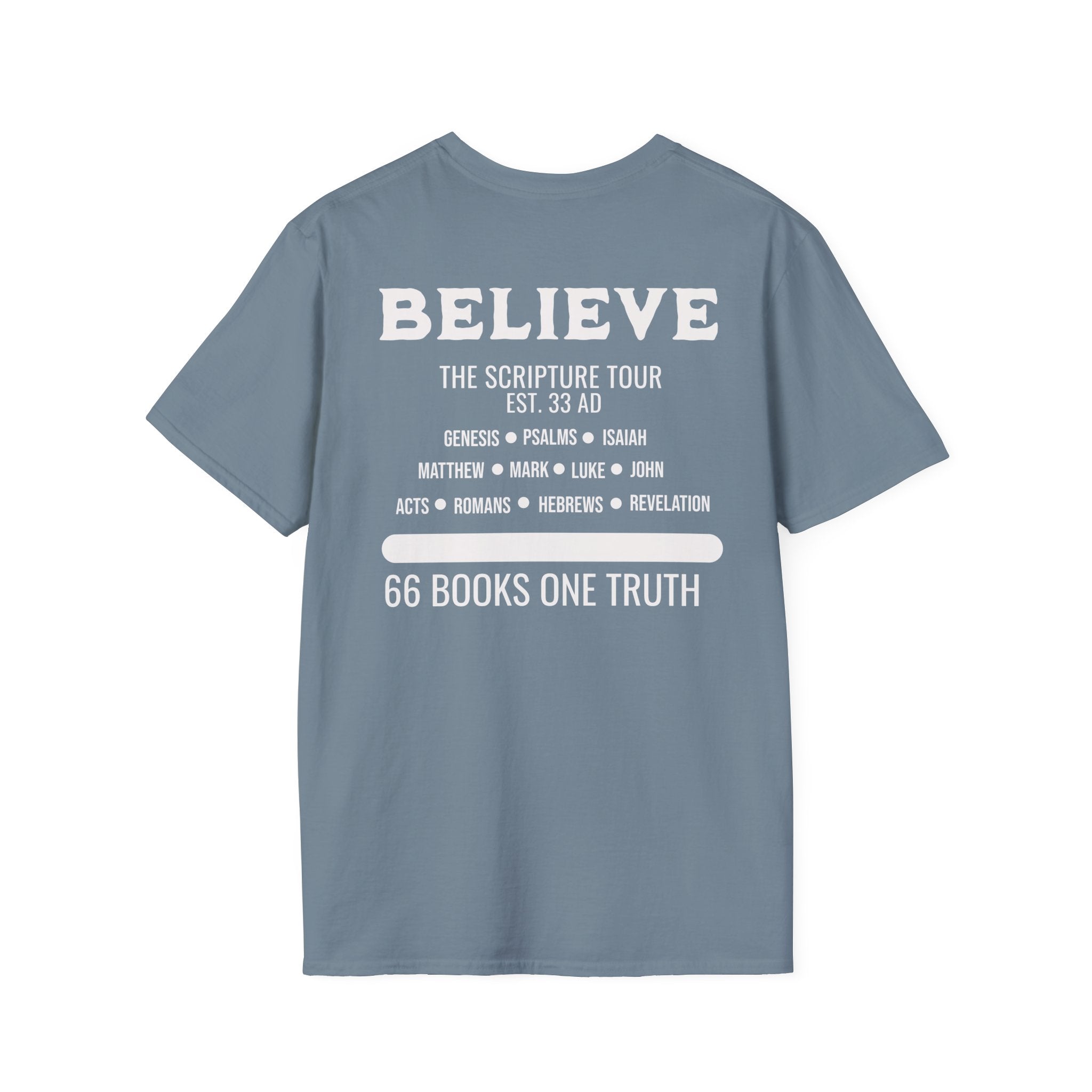 Believe – The Scripture Tour (Back)