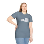 Seek Jesus T-Shirt — Minimal Christian Faith Tee