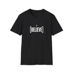 Believe Minimalist T-Shirt — Inspirational Faith Graphic Tee
