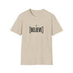 Believe Minimalist T-Shirt — Inspirational Faith Graphic Tee