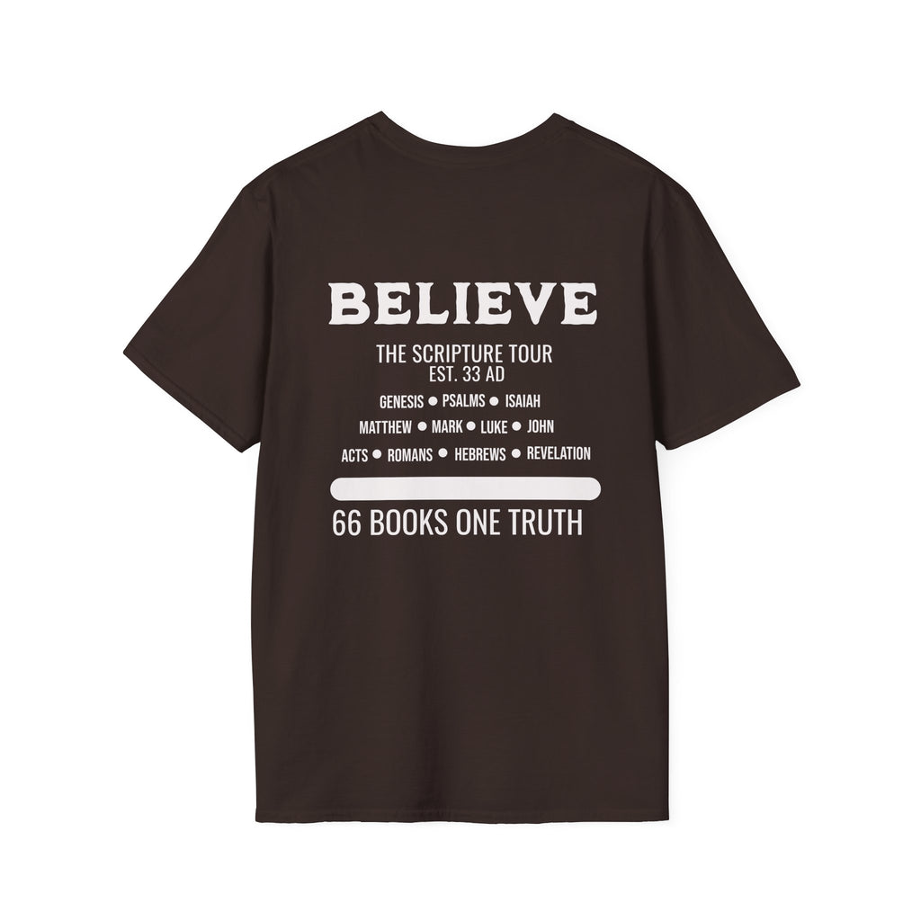Believe – The Scripture Tour (Back Design)