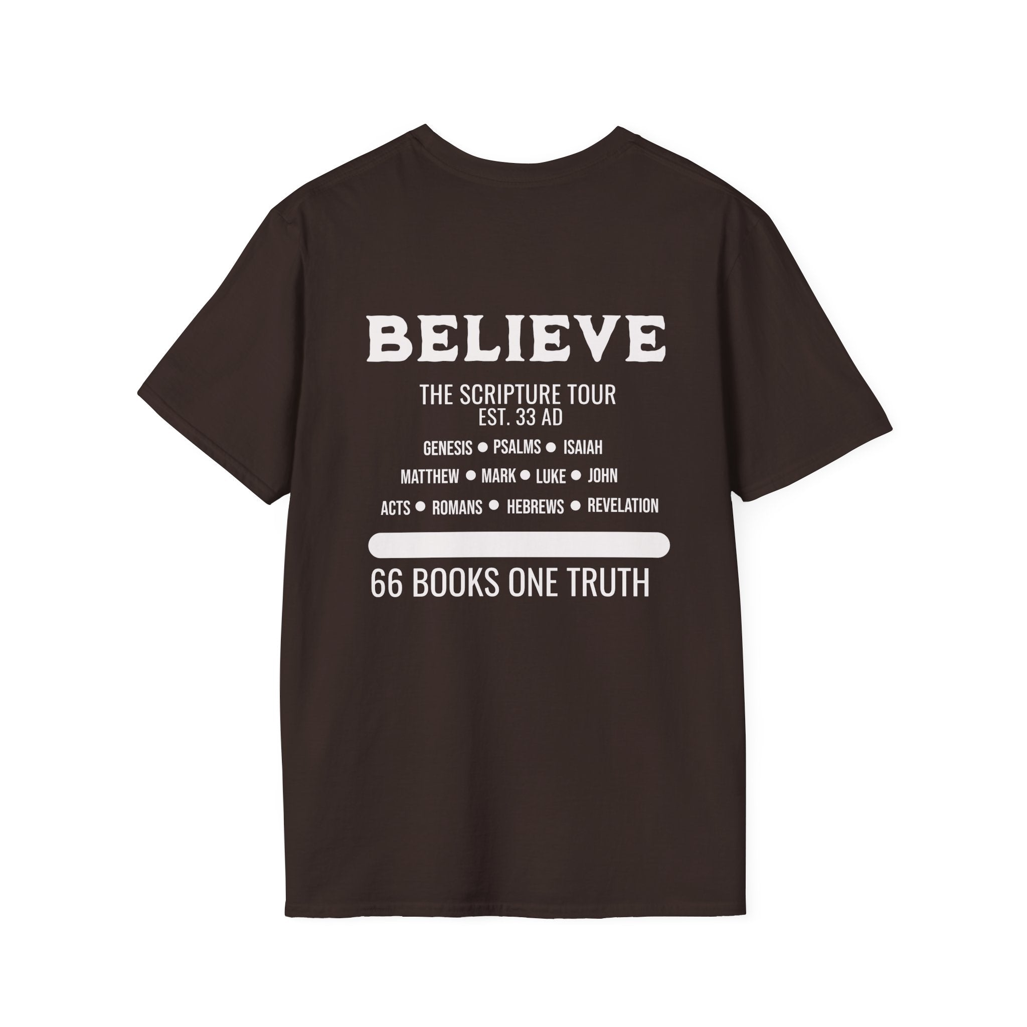 Believe – The Scripture Tour (Back Design)