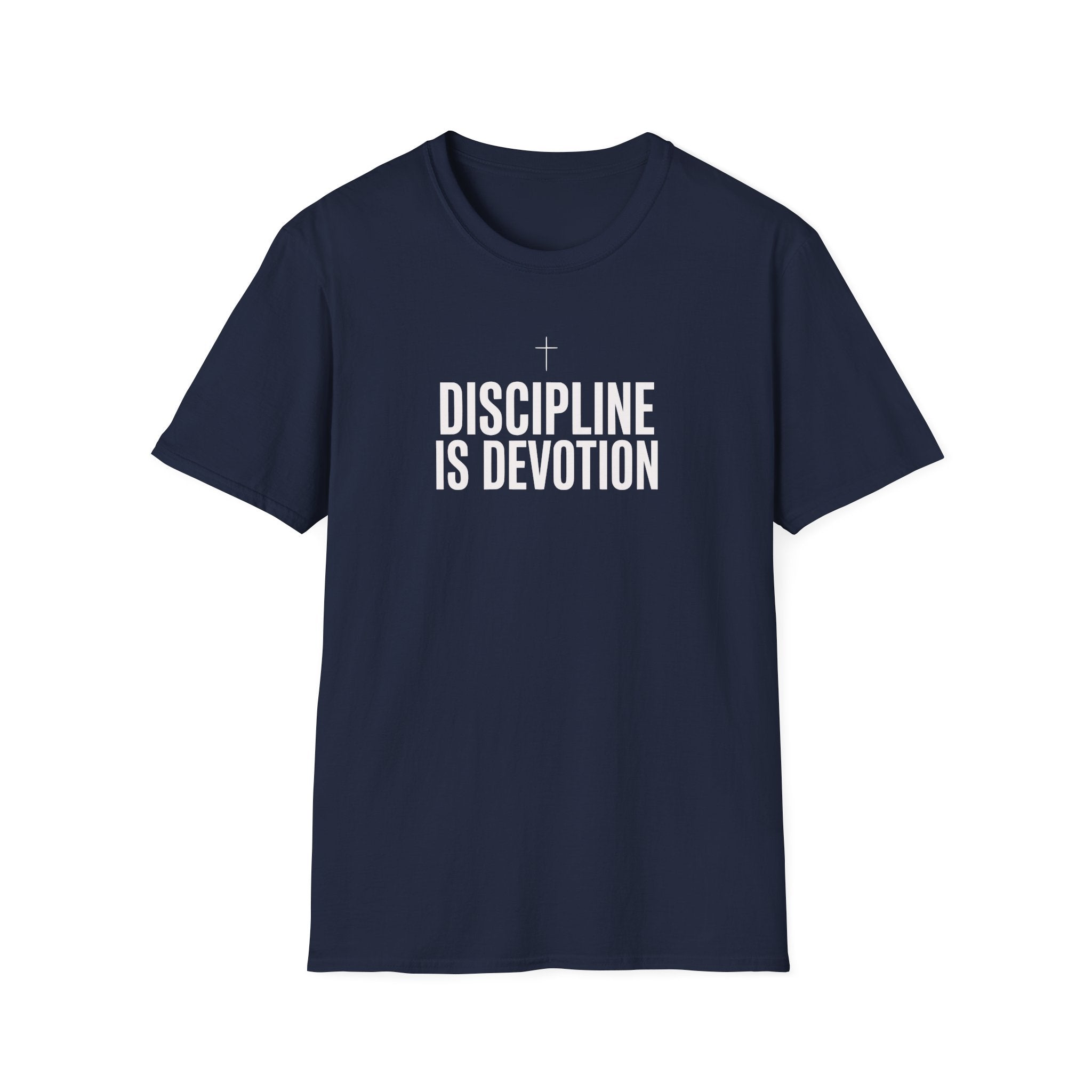 Discipline Is Devotion T-Shirt — Motivational Fitness Tee