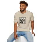 God Above All T-Shirt — Inspirational Christian Faith Tee