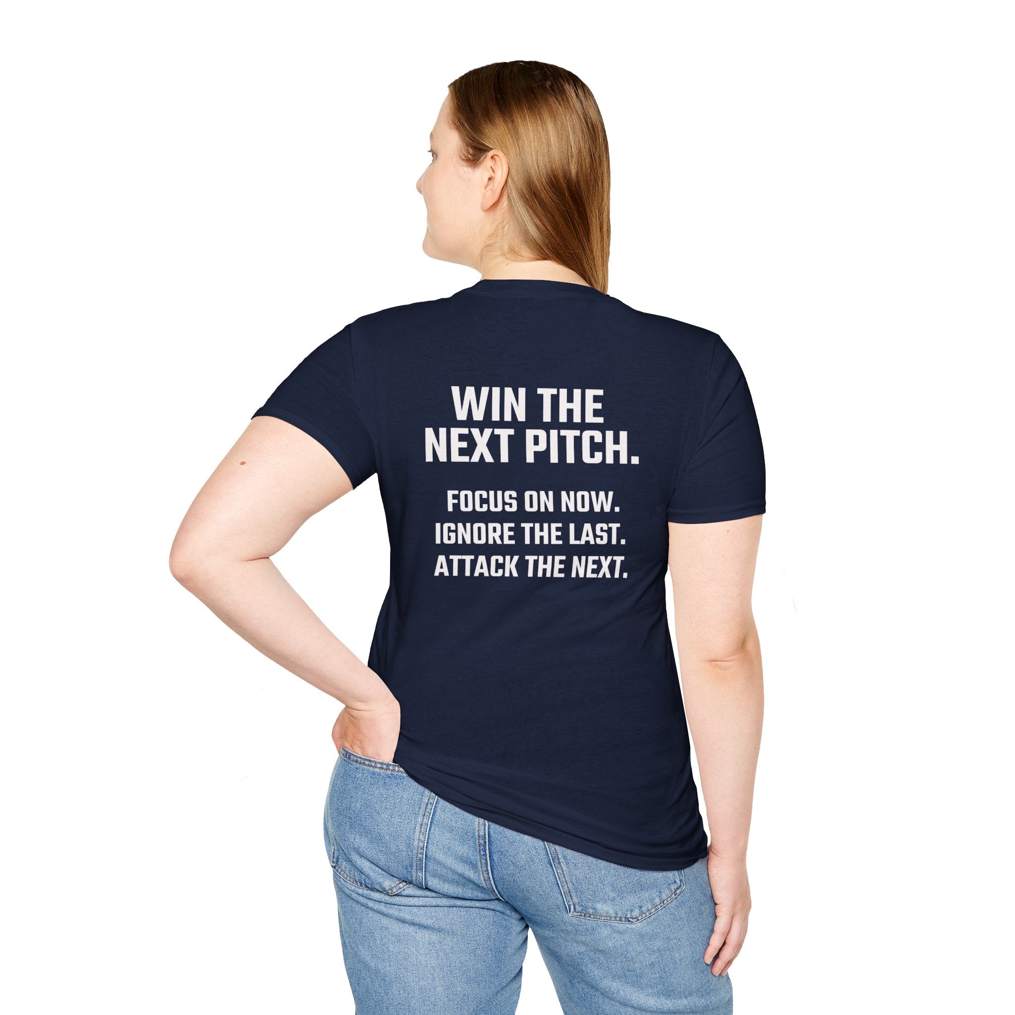 Win the Next Pitch (Back Design)