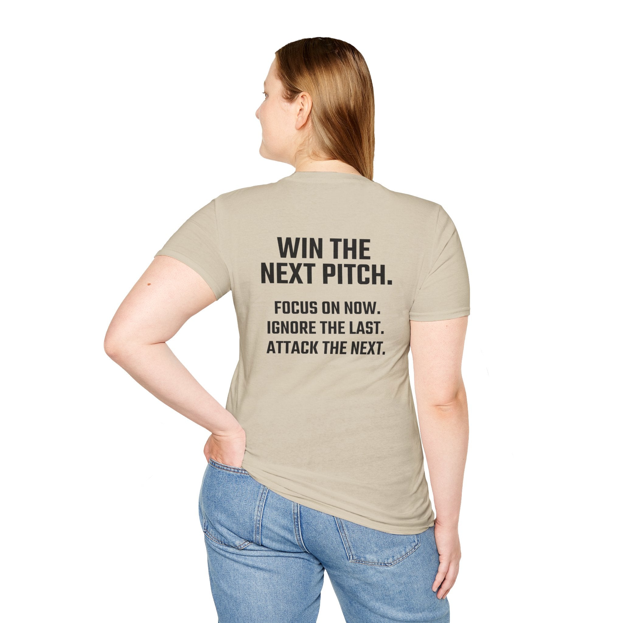 Win the Next Pitch (Back Design)