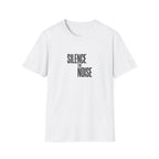 Silence The Noise T-Shirt — Minimalist Motivational Graphic Tee