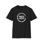 Process > Results T-Shirt — Motivational Minimalist Quote Tee